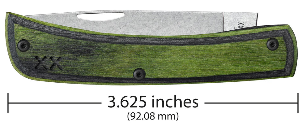 Crossroads Smooth Green/Black Laminate Wood Sod Buster® Jr